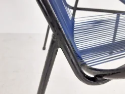 Pamono Mid-Century Plastic Thread Outdoor Club Chair, 1960s Hot