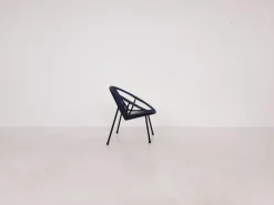 Pamono Mid-Century Plastic Thread Outdoor Club Chair, 1960s Hot