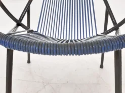 Pamono Mid-Century Plastic Thread Outdoor Club Chair, 1960s Hot