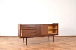 Pamono Mid-Century Polish Walnut Sideboard from Bytom Furniture Factory, 1960s Best