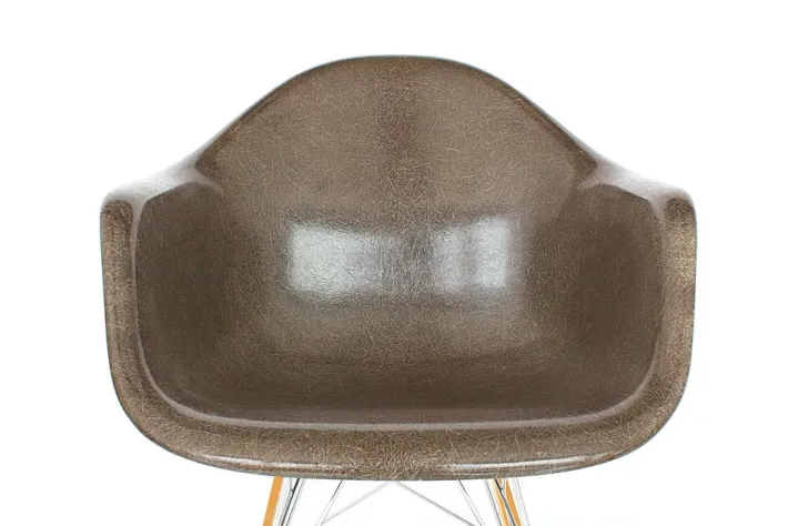 Pamono Mid-Century RAR Rocking Chair with Vitra Base by Charles & Ray Eames for Herman Miller Hot