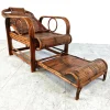Pamono Mid-Century Rattan and Bamboo Garden Chair, 1950s Outlet
