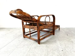 Pamono Mid-Century Rattan and Bamboo Garden Chair, 1950s Outlet