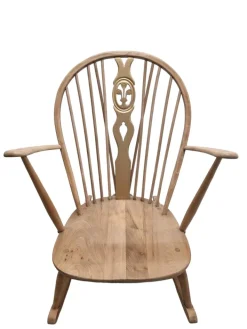 Pamono Mid-Century Rocking Chair attributed to Lucian R. Ercolani for Ercol, UK, 1950s Best