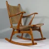 Pamono Mid-Century Rocking Chair from De Ster Gelderland, 1960s Outlet