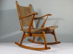 Pamono Mid-Century Rocking Chair from De Ster Gelderland, 1960s Outlet
