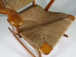 Pamono Mid-Century Rocking Chair from De Ster Gelderland, 1960s Outlet