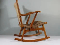 Pamono Mid-Century Rocking Chair from De Ster Gelderland, 1960s Outlet