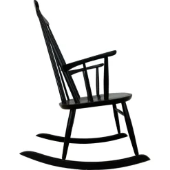 Pamono Mid-Century Rocking Chair attributed to Ilmari Tapiovaara, Finland, 1960s Sale