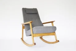 Pamono Mid-Century Rocking Chair by Valerija Ema Cukermanienė, 1960s Outlet