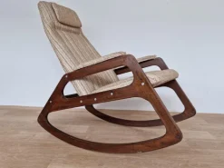 Pamono Mid-Century Rocking Chair from Uluv, Czechoslovakia, 1966 Discount