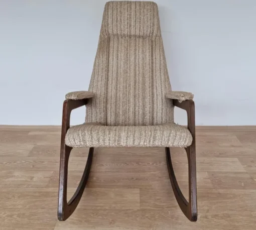 Pamono Mid-Century Rocking Chair from Uluv, Czechoslovakia, 1966 Discount