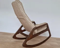 Pamono Mid-Century Rocking Chair from Uluv, Czechoslovakia, 1966 Discount
