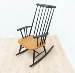 Pamono Mid-Century Rocking Chair by Ilmari Tapiovaara for Asko, 1960s New