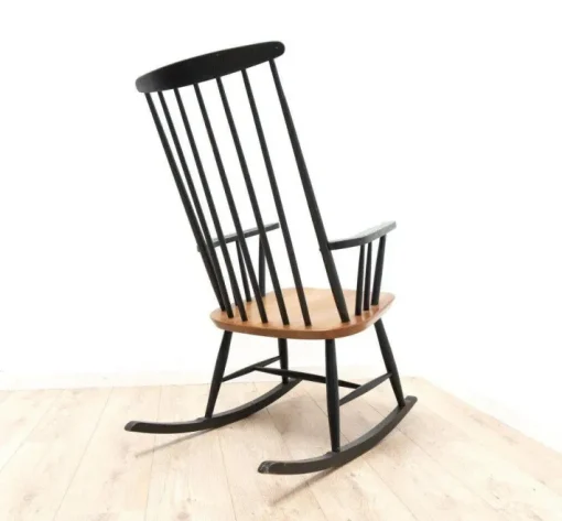 Pamono Mid-Century Rocking Chair by Ilmari Tapiovaara for Asko, 1960s New