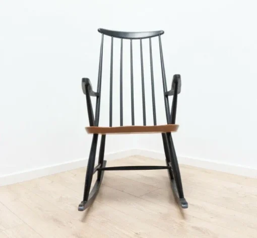 Pamono Mid-Century Rocking Chair by Ilmari Tapiovaara for Asko, 1960s New