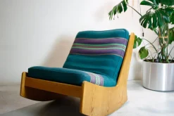 Pamono Mid-Century Rocking Chair by Carl Straub. 1970s Online