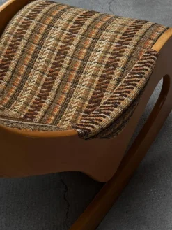 Pamono Mid-Century Rocking Chair in Beech and Bouclé from Casala, Germany, 1960s Sale