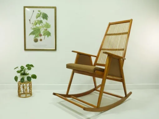 Pamono Mid-Century Rocking Chair, 1960s Hot