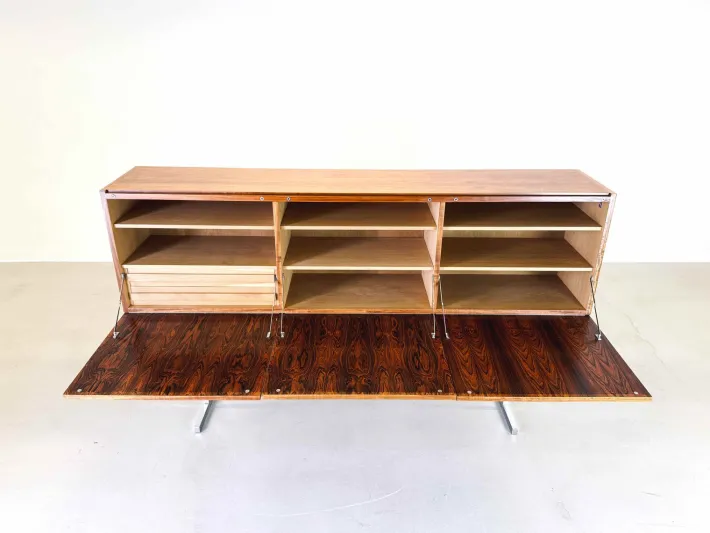 Pamono Mid-Century Rosewood Sideboard by Georg Satink Wk Möbel, 1960s New