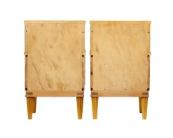 Pamono Mid-Century Scandinavian Birch Bedside Cupboards, 1950s, Set of 2 Sale