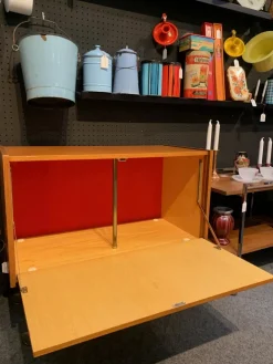 Pamono Mid-Century Scandinavian Teak Bar Cabinet New