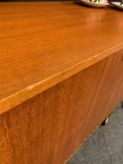 Pamono Mid-Century Scandinavian Teak Bar Cabinet New