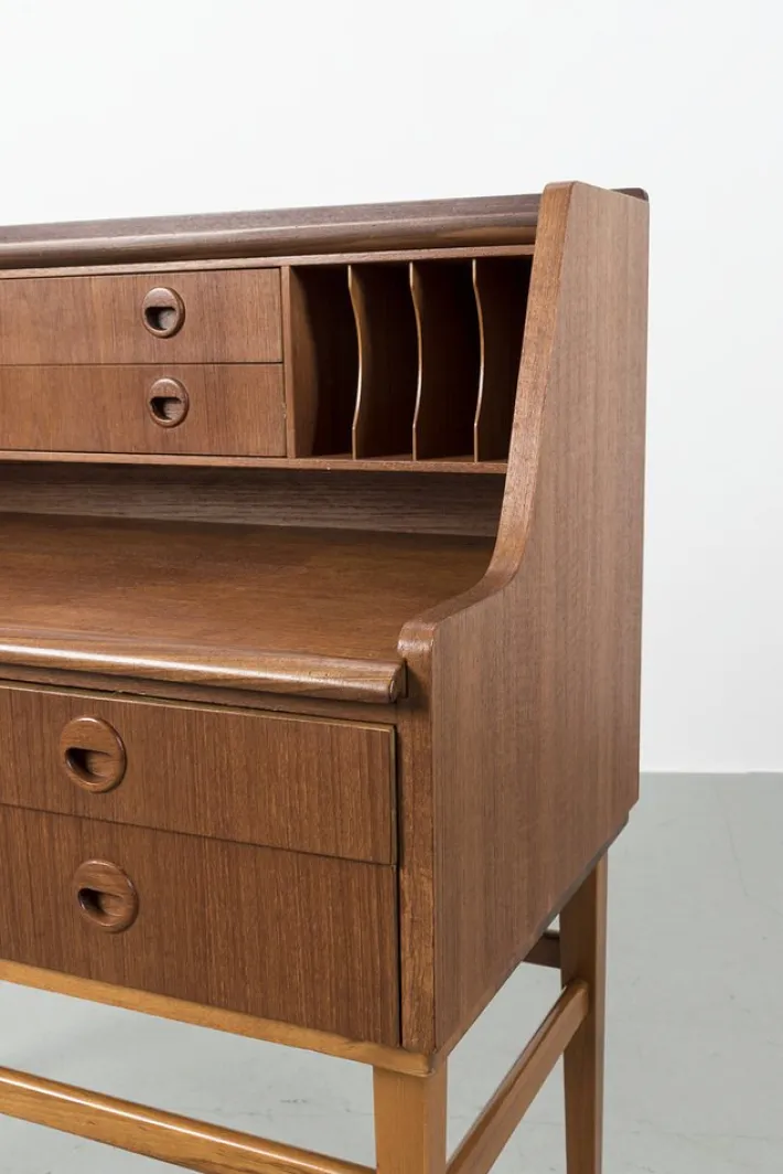 Pamono Mid-Century Secretaire Desk Best