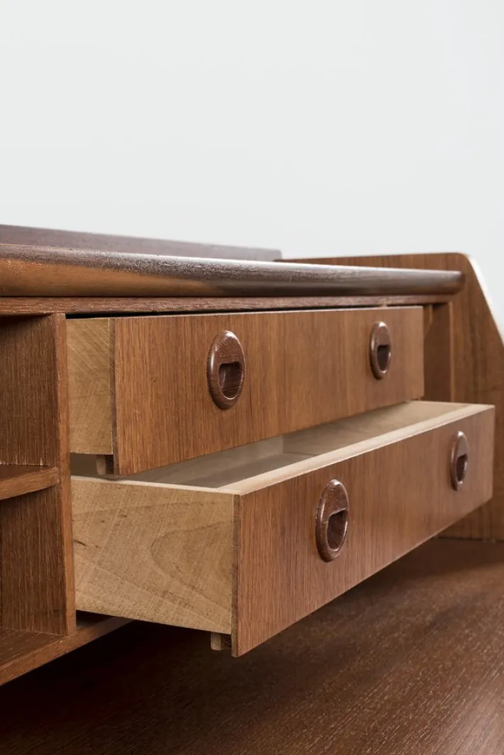 Pamono Mid-Century Secretaire Desk Best