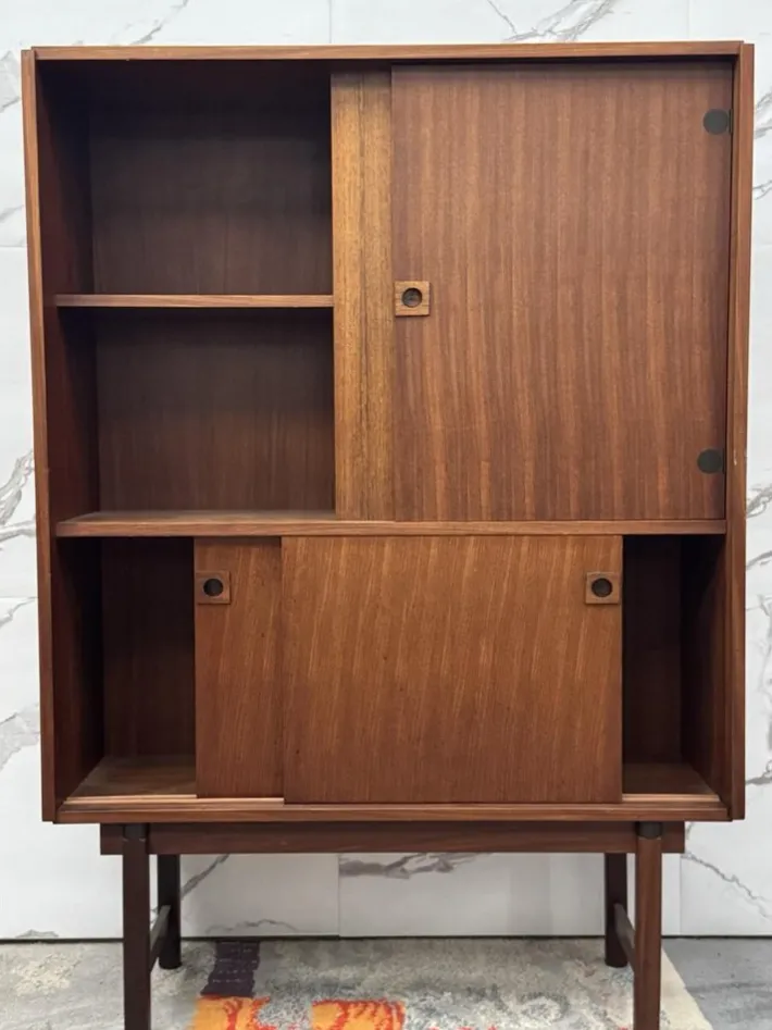Pamono Mid-Century Selex Sideboard in Teak from Barovero, 1960s Outlet
