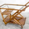 Pamono Mid-Century Serving Trolley by Cesare Lacca for Cassina, 1950s Hot