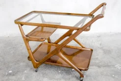 Pamono Mid-Century Serving Trolley by Cesare Lacca for Cassina, 1950s Hot