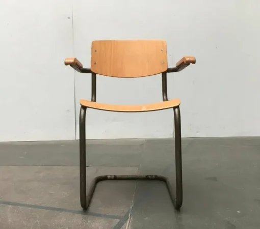Pamono Mid-Century S43F Cantilever Chair by Mart Stam for Thonet, Germany, 1960s New