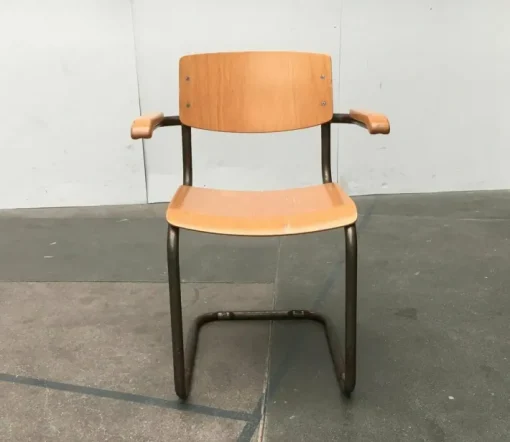 Pamono Mid-Century S43F Cantilever Chair by Mart Stam for Thonet, Germany, 1960s New