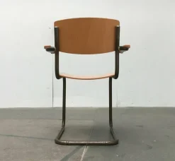 Pamono Mid-Century S43F Cantilever Chair by Mart Stam for Thonet, Germany, 1960s New