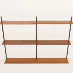 Pamono Mid-Century Shelving Unit in Teak for Kai Kristiansen for FM Møbler, Denmark, 1960s Sale