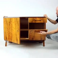 Pamono Mid-Century Sideboard in Walnut Veneer from Tatra, Former Czechoslovakia, 1960s Best