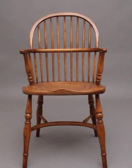 Pamono Mid-Century Stick Back Windsor Armchairs, 1960s, Set of 6 Sale