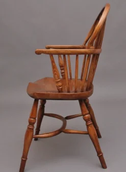 Pamono Mid-Century Stick Back Windsor Armchairs, 1960s, Set of 6 Sale