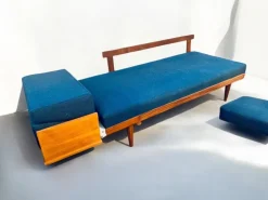 Pamono Mid-Century Svanette Daybed Ingmar Relling & Haldor Vic for Svane Møbler Norway, Ekornes, 1960s by Ingmar Relling New