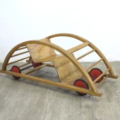 Pamono Mid-Century Swing Car by Hans Brockhage and Erwin Andrä, 1950 Online