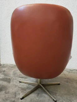 Pamono Mid-Century Swivel Chair from Bramin Sale