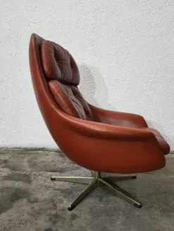 Pamono Mid-Century Swivel Chair from Bramin Sale