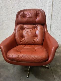 Pamono Mid-Century Swivel Chair from Bramin Sale