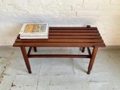 Pamono Mid-Century Teak Bench, 1950s Discount