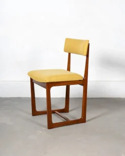 Pamono Mid-Century Teak Chairs attributed to A. Younger, 1970s, Set of 2
