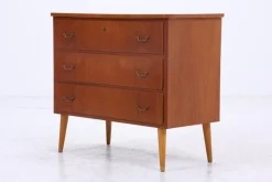 Pamono Mid-Century Teak Chest of Drawers, 1960s New