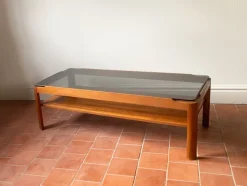 Pamono Mid-Century Teak Coffee Table by Myer, 1960s New
