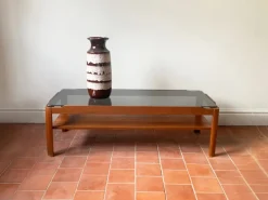 Pamono Mid-Century Teak Coffee Table by Myer, 1960s New