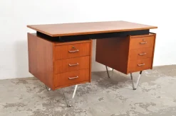Pamono Mid-Century Teak Desk from Tijsseling Nijkerk, 1960s Clearance